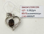 Load image into Gallery viewer, 3.58/GM SMOKY ZIRCON (1650)