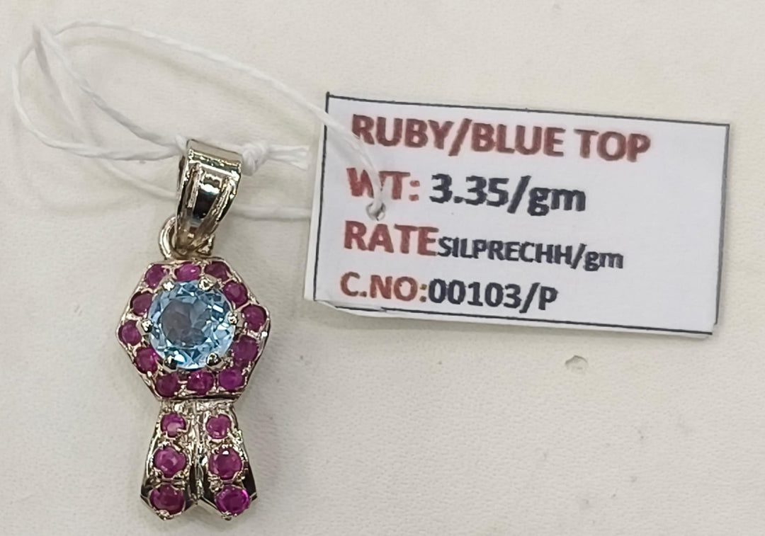 3.35/GM RUBY / BLUE TOPAZ (2750)