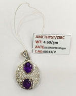 Load image into Gallery viewer, 4.60/GM AMETHYST / ZIRCON (1650)
