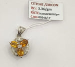 Load image into Gallery viewer, 3.36/GM CITRINE / ZIRCON (1650)