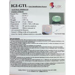 Load image into Gallery viewer, 3.14 Ratti NATURAL Panna Stone with Govt Lab Certificate (2100)