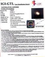 Load image into Gallery viewer, 6.84/CT Star Sapphire with Govt. Lab Certificate-(5661)