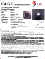 Load image into Gallery viewer, 4.41 Ratti Star Sapphire with Govt. Lab Certificate-(5661)