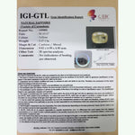 Load image into Gallery viewer, 3.63 Ratti Natural yellow sapphire with Govt Lab Certificate-(12210)