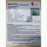 Load image into Gallery viewer, 4.97/CT Natural Panna Stone with Govt. Lab Certificate (12210)