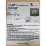 Load image into Gallery viewer, 7.15/CT Natural Yellow Sapphire with Govt Lab Certificate-56610