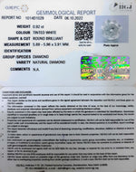 Load image into Gallery viewer, 0.92/Cents Natural Diamond With Govt. Lab Certificate (120000)