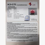 Load image into Gallery viewer, 9.83 Ratti Natural ruby with Govt. Lab Certificate-(1221)