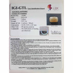 Load image into Gallery viewer, 11.08 Ratti Pukhraj Stone with Govt Lab Certificate-(1221)