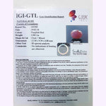 Load image into Gallery viewer, 6.65 Ratti Natural New Burma Ruby with Govt Lab Certificate-(3441)