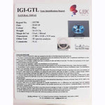 Load image into Gallery viewer, 17.94 Ratti Blue Topaz with Govt Lab Certificate-(1665)