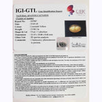 Load image into Gallery viewer, 13.38 Ratti Natural Apatite Cat's Eye with Govt. Lab certified-(1221)