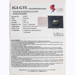 Load image into Gallery viewer, 3.30 Ratti Natural Sillimanite Cat's Eye with Govt. Lab certified-(1100)