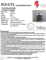 Load image into Gallery viewer, 8.12 Ratti Natural Neelam with Govt Lab Certificate-(2331)
