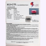 Load image into Gallery viewer, 4.83/CT Natural Ruby with Govt. Lab Certificate (78810)