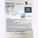 Load image into Gallery viewer, 4.60/CT Natural Blue Sapphire with Govt Lab Certificate-BLUSA9V