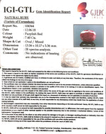 Load image into Gallery viewer, 8.22 Ratti Natural Mozambique Ruby with Govt. Lab Certificate-(6100)