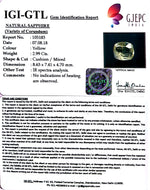 Load image into Gallery viewer, 3.32 Ratti  yellow sapphire with Govt Lab Certificate-(YELSA9T)