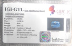 Load image into Gallery viewer, 4.97/Carat Natural Blue Sapphire with Govt Lab Certificate-BLUSA9A