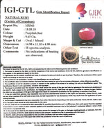 Load image into Gallery viewer, 10.70 Ratti Natural Neo Burma Ruby with Govt. Lab Certificate-(3441)