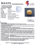 Load image into Gallery viewer, 10.43 Ratti Natural Yellow Sapphire With Govt Lab Certificate-(1221)