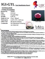 Load image into Gallery viewer, 7.04 Ratti Natural Neo Burma Ruby with Govt Lab Certificate-(3441)