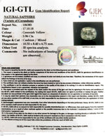 Load image into Gallery viewer, 5.96/CT Natural Green Sapphire with Govt. Lab Certified Gemstone-106385