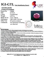 Load image into Gallery viewer, 4.78 Ratti Natural Neo Burma Ruby with Govt Lab Certificate-(4551)