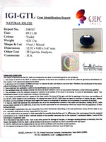 Load image into Gallery viewer, 5.01 Ratti Natural Iolite With Govt. Lab Certificate-(610)
