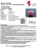 Load image into Gallery viewer, 6.23 Ratti Natural Neo Burma Ruby with Govt Lab Certificate-(5661)