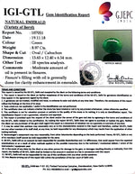 Load image into Gallery viewer, 9.97 Ratti Natural Panna Stone With Govt. Lab Certificate (3441)