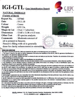 Load image into Gallery viewer, 5.82 Ratti Natural Panna Stone With Govt. Lab Certificate (3441)