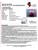 Load image into Gallery viewer, 4.66 Ratti Natural Neo Burma Ruby with Govt Lab Certificate-(4551)