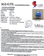 Load image into Gallery viewer, 4.57 Ratti Natural Blue Sapphire with Govt Lab Certificate-(6771)