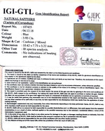 Load image into Gallery viewer, 4.39 Ratti Natural Blue Sapphire with Govt Lab Certificate-(6771)