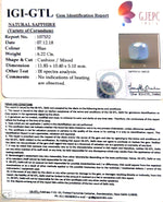 Load image into Gallery viewer, 6.91 Ratti Natural Neelam with Govt Lab Certificate-(4551)