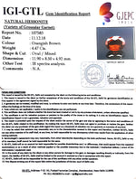 Load image into Gallery viewer, 4.97 Ratti  Natural Hessonite with Govt. Lab Certificate-(1221)