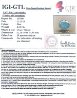 Load image into Gallery viewer, 5.13 Ratti Natural Blue Sapphire with Govt Lab Certificate-(4551)