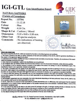 Load image into Gallery viewer, 4.62 Ratti Natural Blue Sapphire with Govt Lab Certificate-(4551)