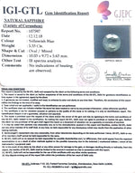 Load image into Gallery viewer, 5.72 Ratti Natural White sapphire with Govt Lab Certificate-(6771)