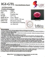 Load image into Gallery viewer, 11.30 Ratti Natural New Burma Ruby with Govt Lab Certificate-(2331)