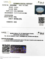 Load image into Gallery viewer, 10.20/CT Natural Opal with Govt. Lab Certificate-10815D43667