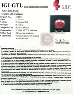 Load image into Gallery viewer, 7.16 Ratti Natural New Burma Ruby with Govt Lab Certificate-(3441)