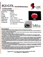 Load image into Gallery viewer, 6.31 Ratti Natural Neo Burma Ruby with Govt Lab Certificate-(2331)