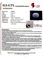 Load image into Gallery viewer, 9.83/CT Natural Fire Opal with Govt. Lab Certificate (4551)