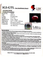 Load image into Gallery viewer, 12.41 Ratti Natural Neo Burma Ruby with Govt. Lab Certificate-(3441)