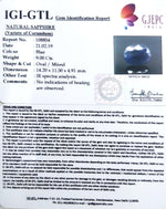 Load image into Gallery viewer, 10.00 Ratti Natural Blue Sapphire With Govt Lab Certified-(2331)