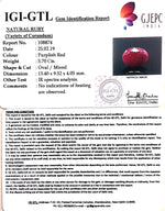 Load image into Gallery viewer, 6.33 Ratti Natural Neo Burma Ruby with Govt. Lab Certificate-(2331)