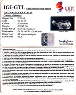 Load image into Gallery viewer, Natural Rock Crystal With Govt. Lab Certificate-60