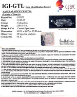 Load image into Gallery viewer, Natural Rock Crystal With Govt. Lab Certificate-60